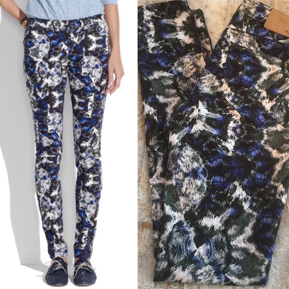 Madewell Denim - Madewell Skinny Skinny Jeans in Brushstroke